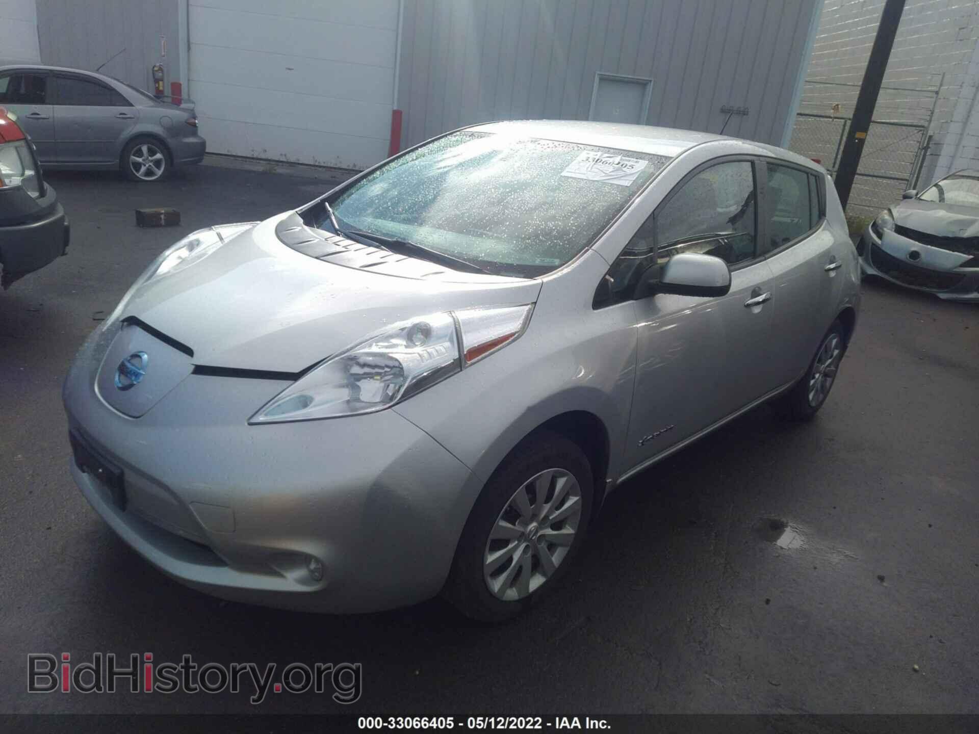 2015 NISSAN LEAF - VIN: 1N4AZ0CP5FC314985 - Фото 2