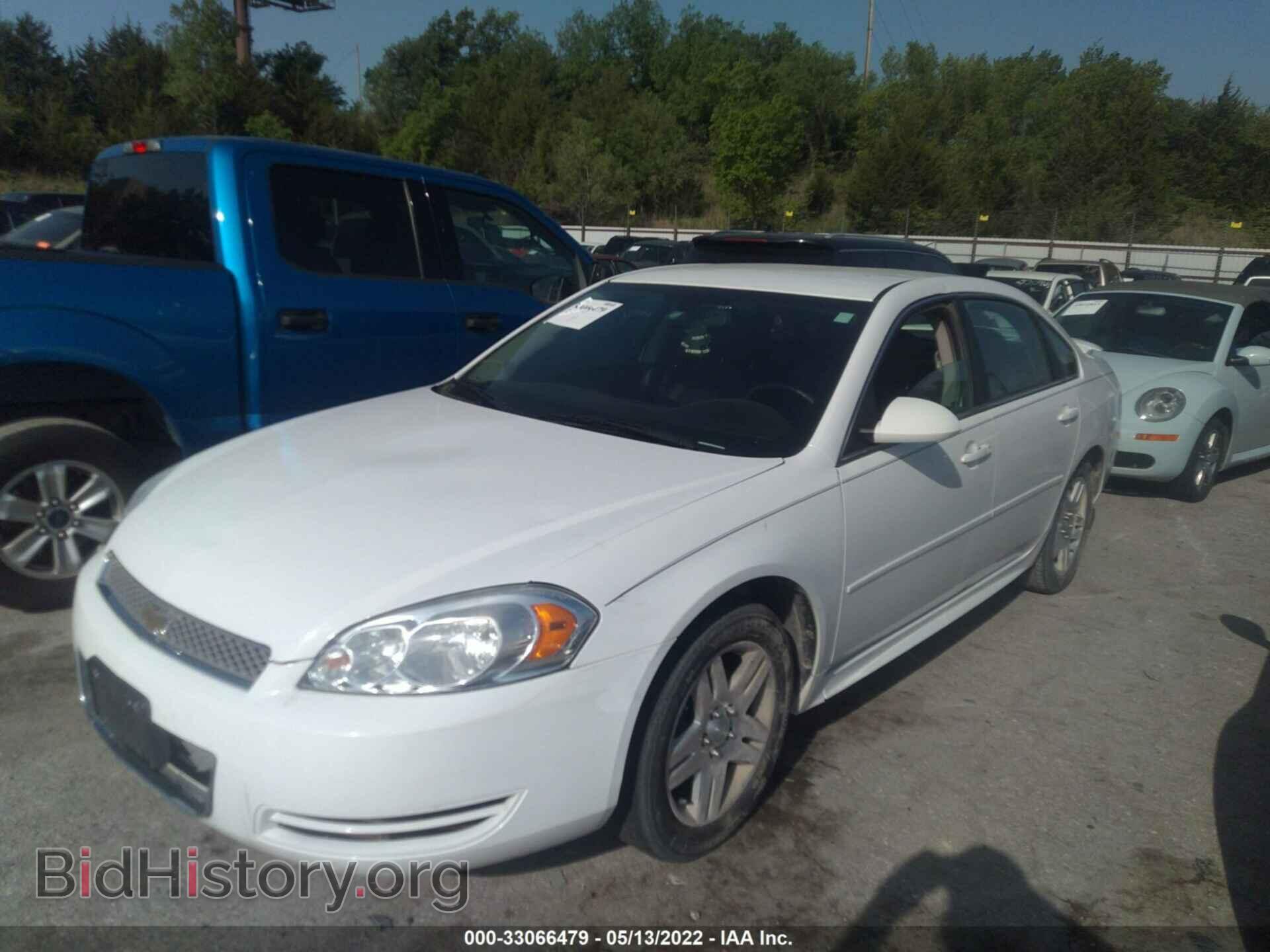 2012 CHEVROLET IMPALA - VIN: 2G1WB5E31C1146168 - Фото 2