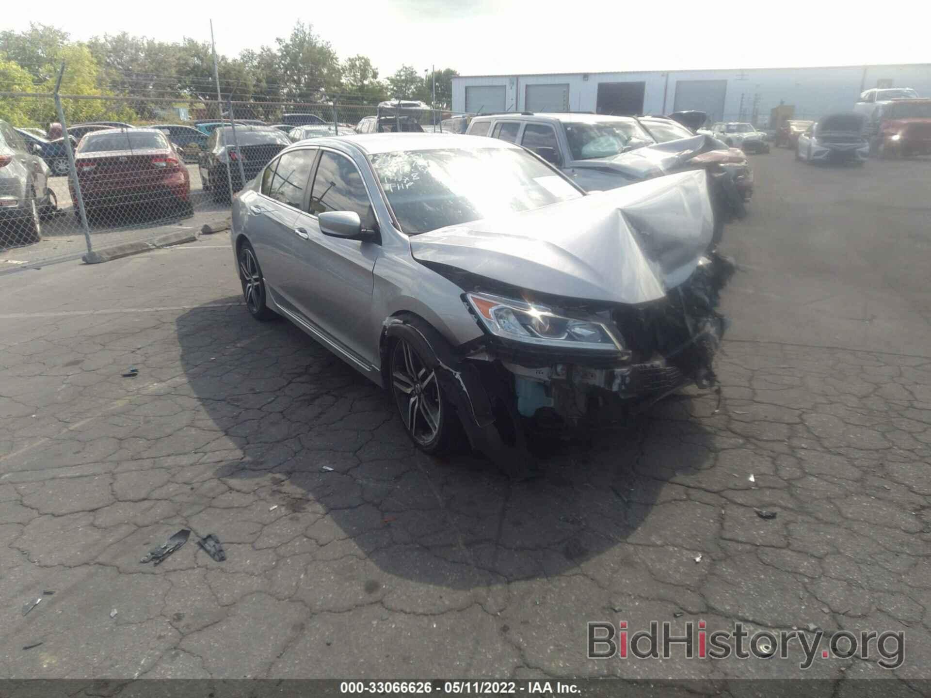 Photo 1HGCR2F59HA256999 - HONDA ACCORD SEDAN 2017