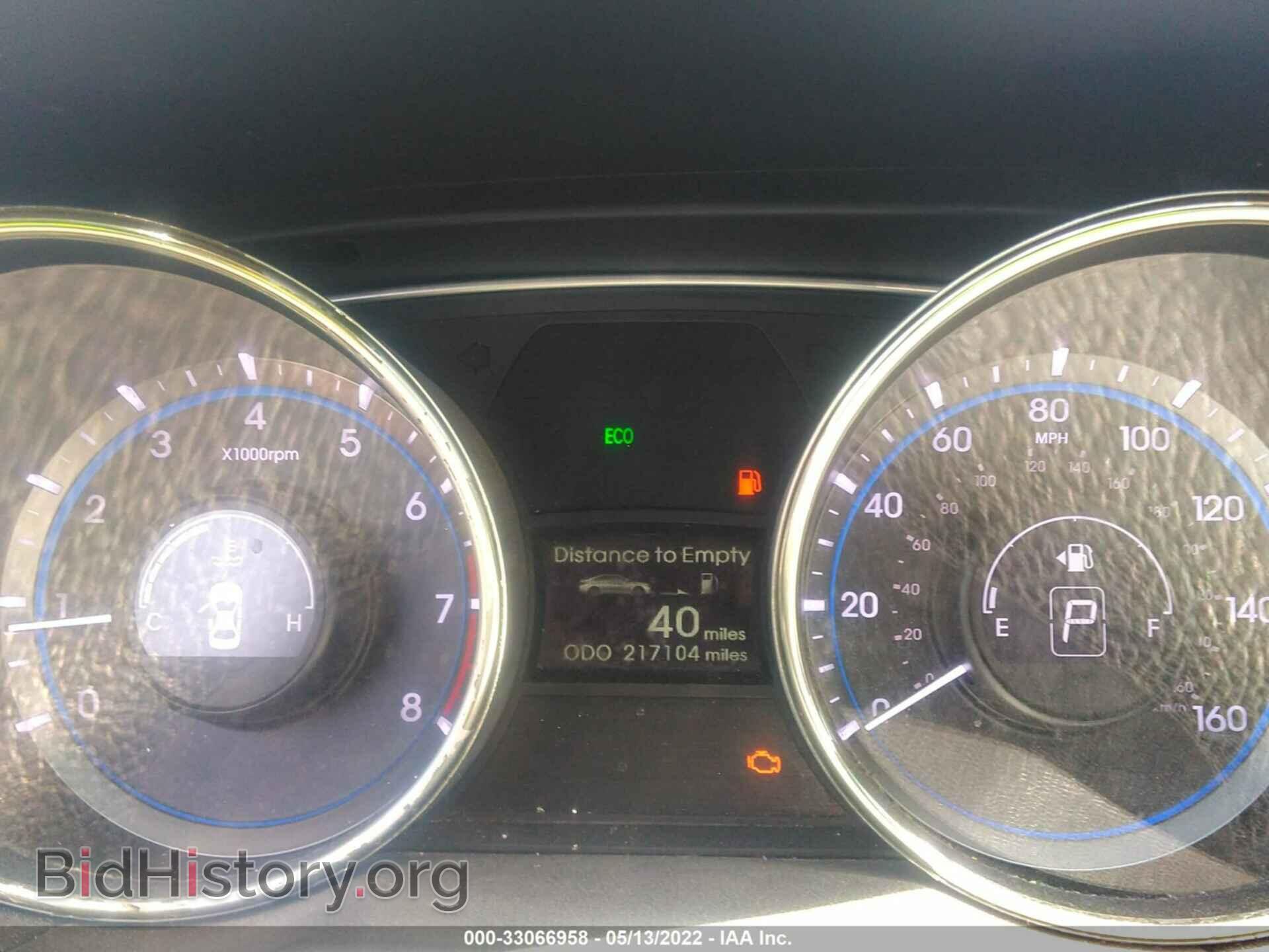 2012 HYUNDAI SONATA - VIN: 5NPEC4AC9CH425852 - Фото 7