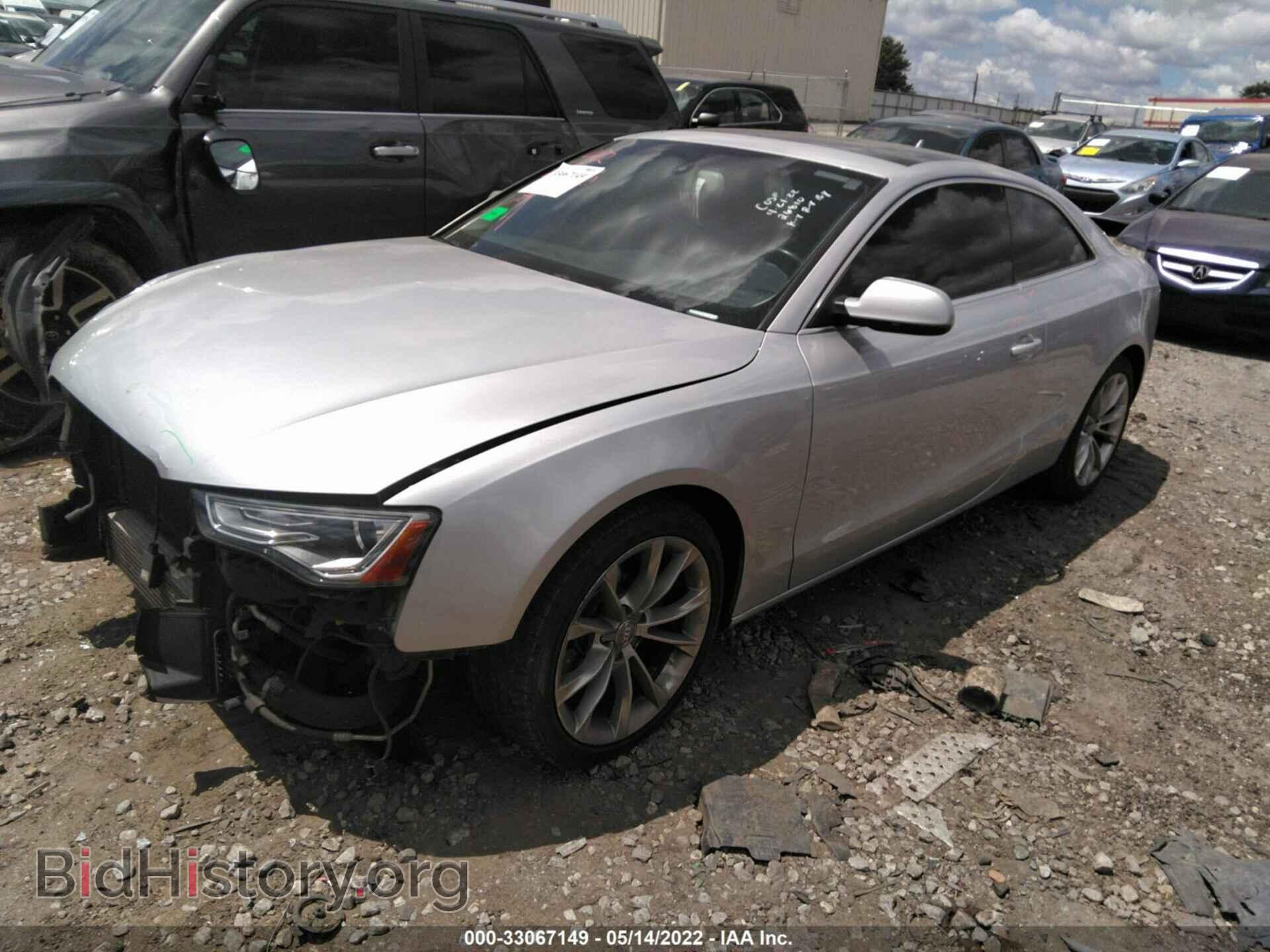 2013 AUDI A5 - VIN: WAULFAFR6DA079114 - Photo 2