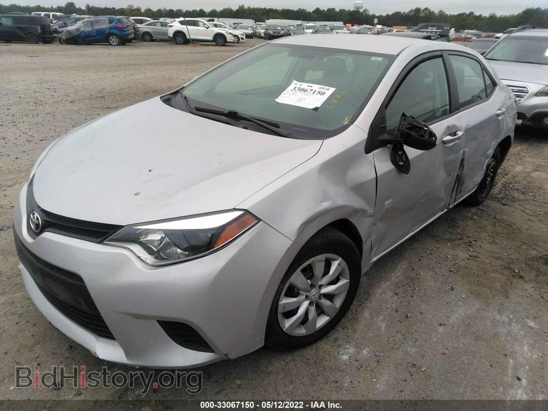 2014 TOYOTA COROLLA - VIN: 2T1BURHE8EC005042 - Фото 2