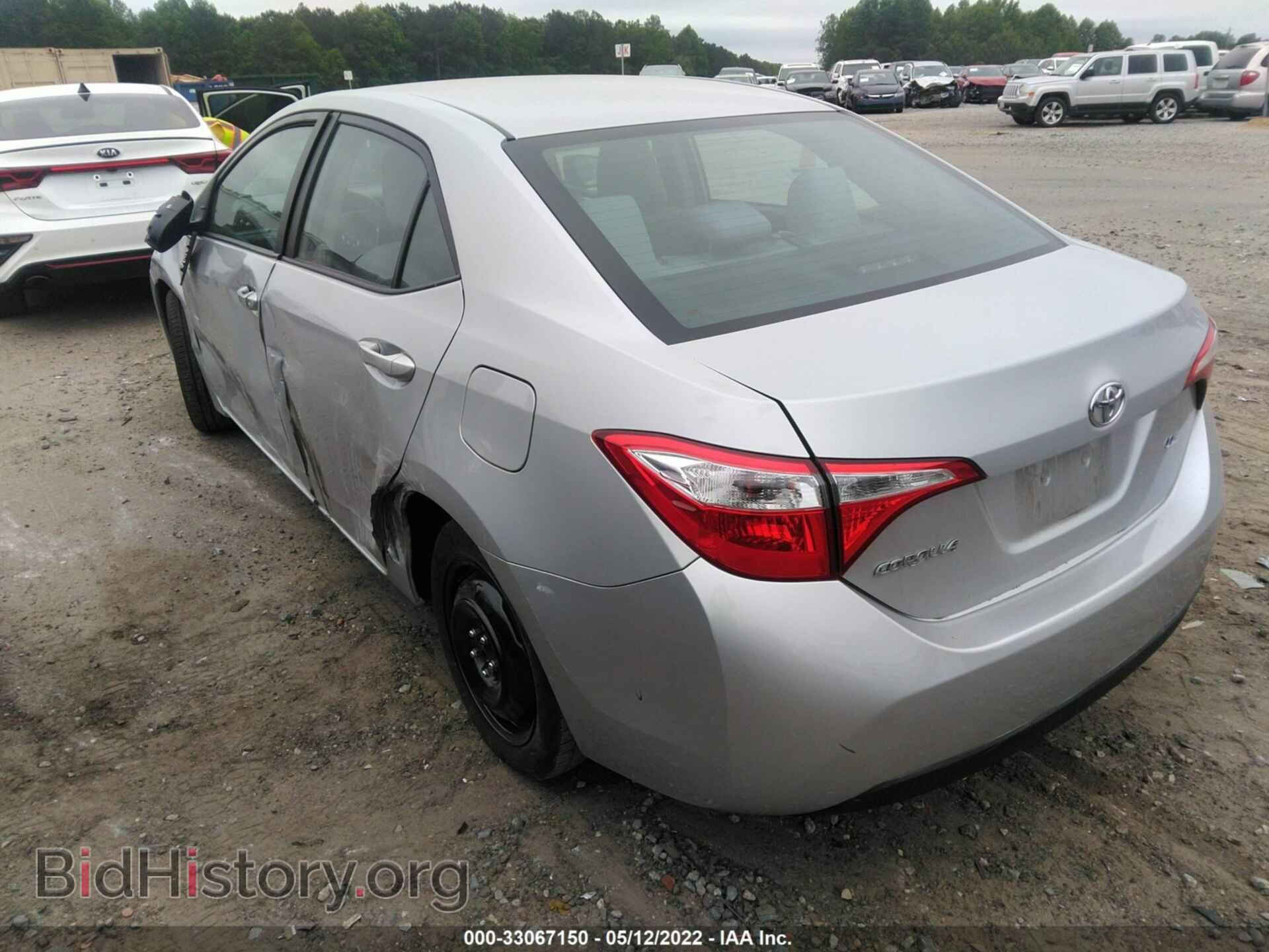 2014 TOYOTA COROLLA - VIN: 2T1BURHE8EC005042 - Фото 3
