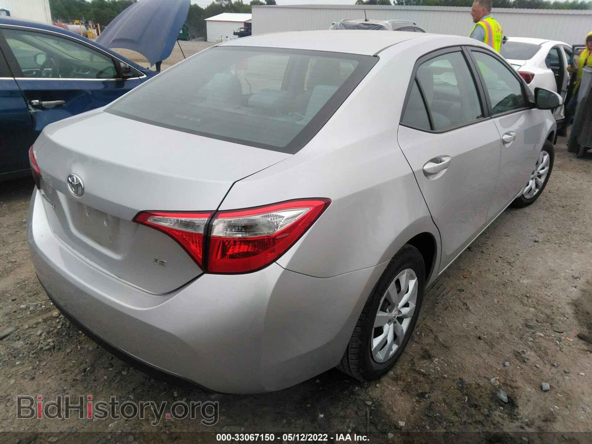 2014 TOYOTA COROLLA - VIN: 2T1BURHE8EC005042 - Фото 4
