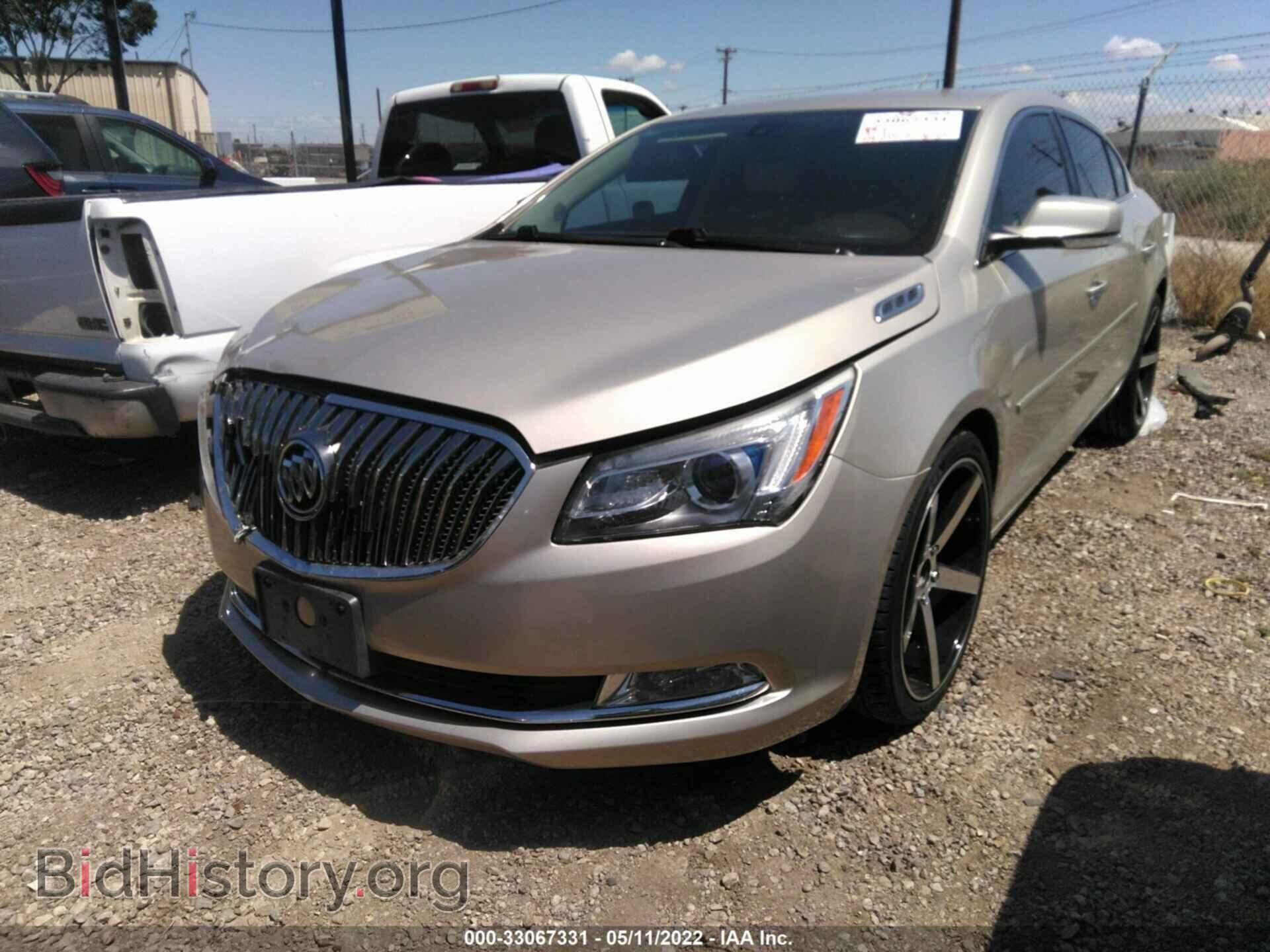 2014 BUICK LACROSSE - VIN: 1G4GB5G36EF261705 - Фото 2