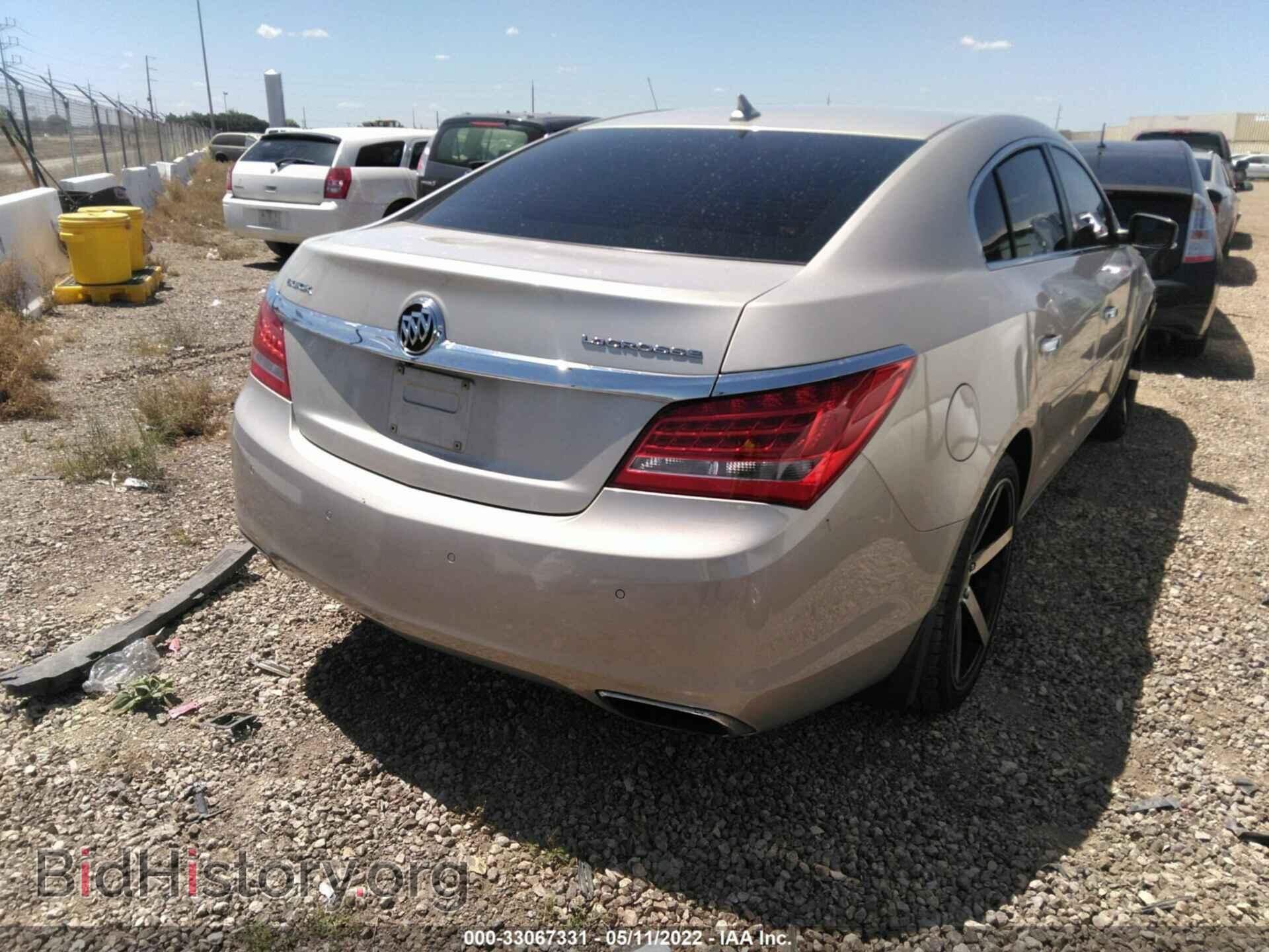 2014 BUICK LACROSSE - VIN: 1G4GB5G36EF261705 - Фото 4