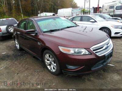 2012 Ford TAURUS SEL, бордовый — VIN 1FAHP2EW5CG131904, IAAI