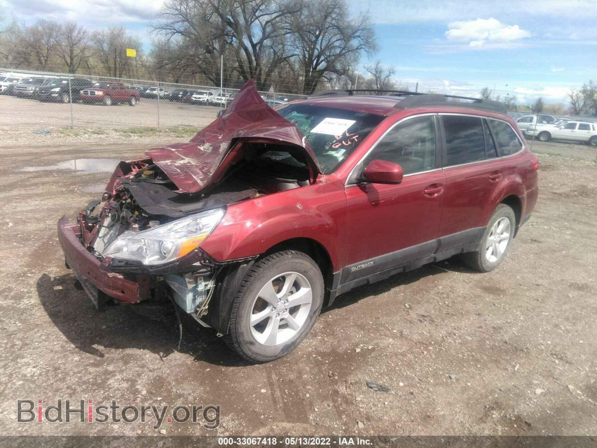 2013 SUBARU OUTBACK - VIN: 4S4BRCCC1D1217204 - Фото 2