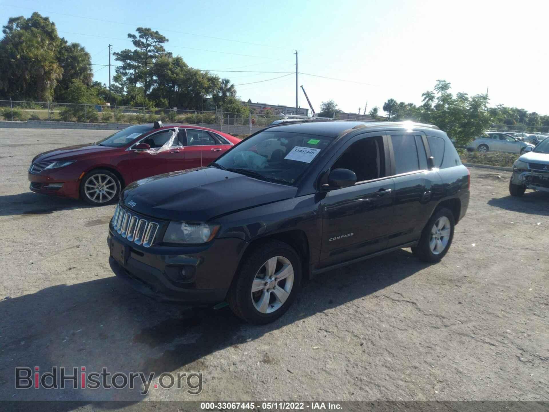 2014 JEEP COMPASS - VIN: 1C4NJCEA0ED650467 - Фото 2