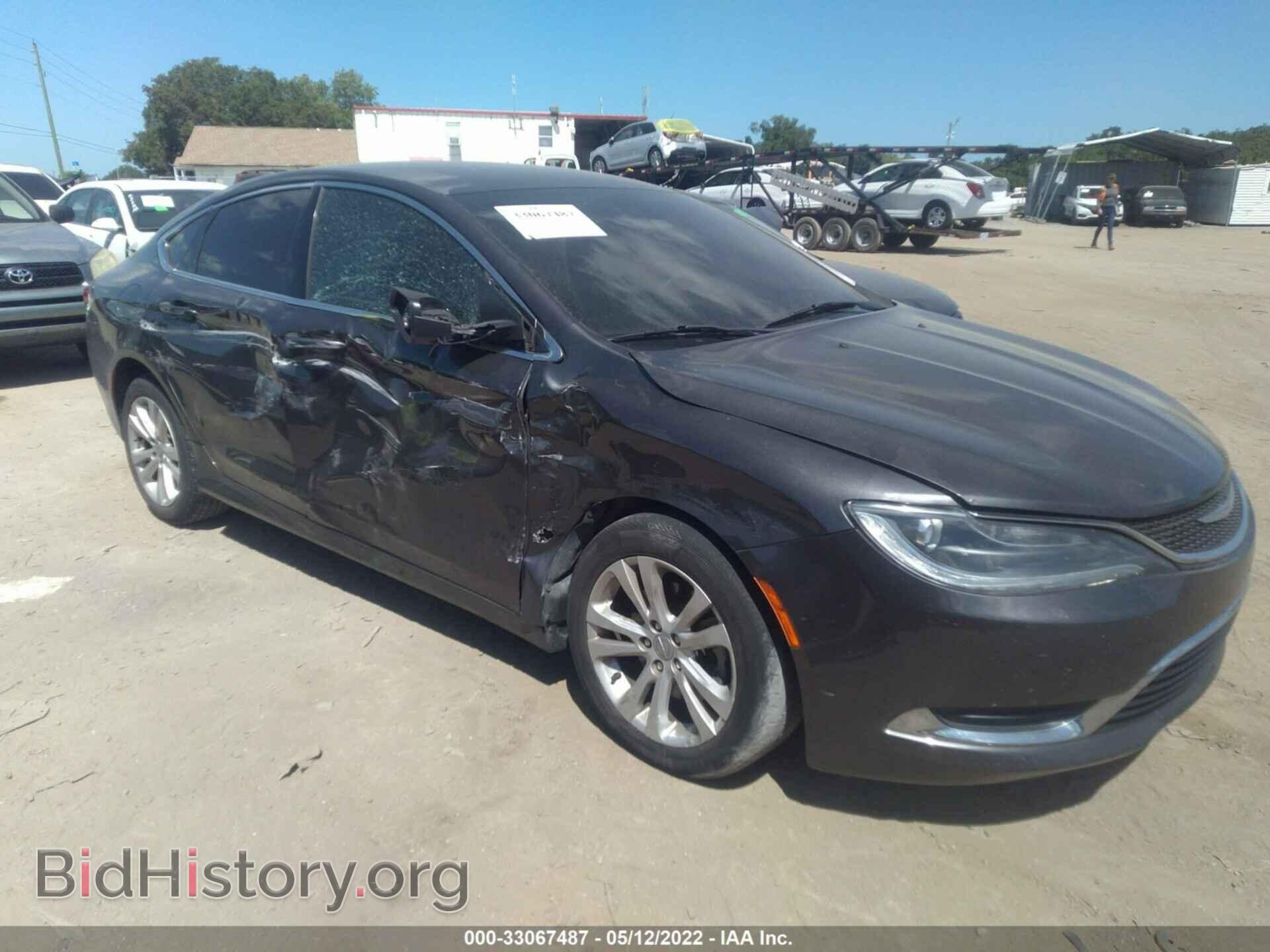 Фотография 1C3CCCAB9FN580306 - CHRYSLER 200 2015
