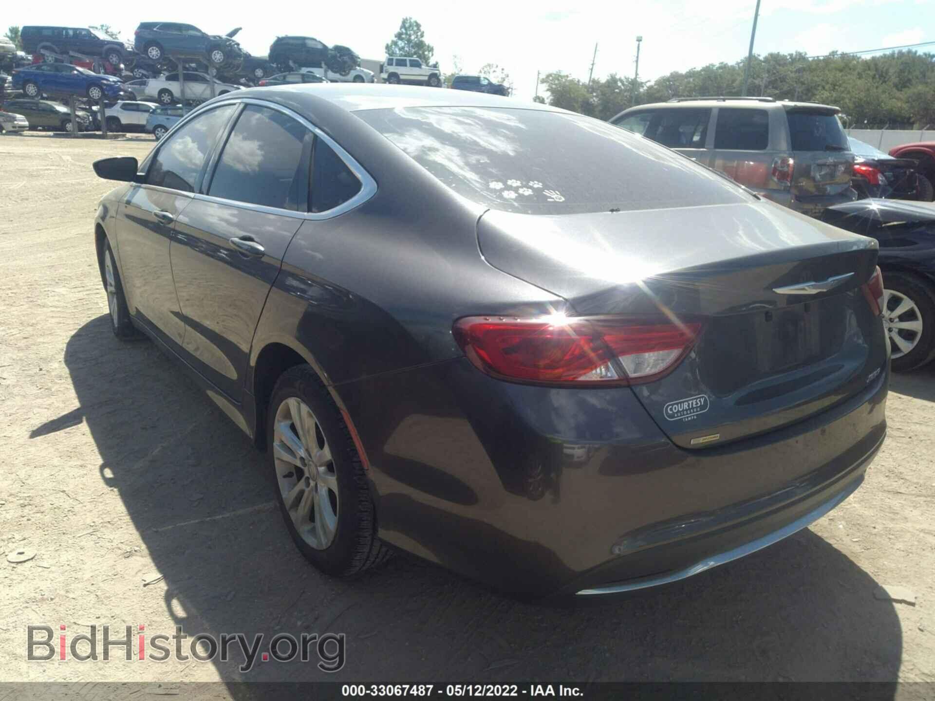 2015 CHRYSLER 200 - VIN: 1C3CCCAB9FN580306 - Фото 3