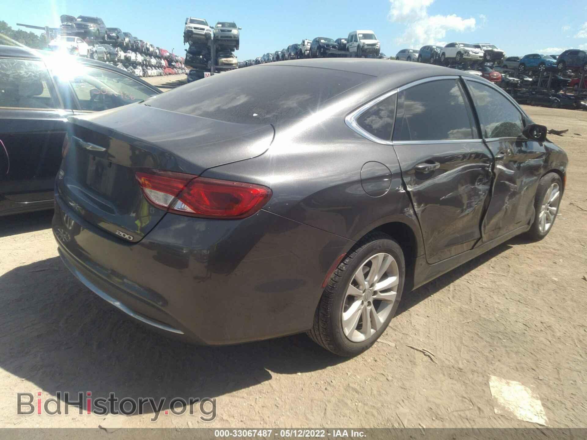 2015 CHRYSLER 200 - VIN: 1C3CCCAB9FN580306 - Фото 4