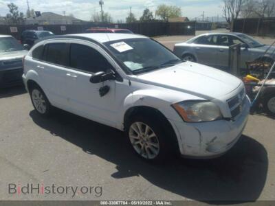 2011 Dodge CALIBER Heat, белый — VIN 1B3CB5HA7BD233484, IAAI