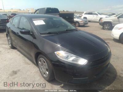 2015 Dodge DART SE, black — VIN 1C3CDFAA5FD346434, IAAI