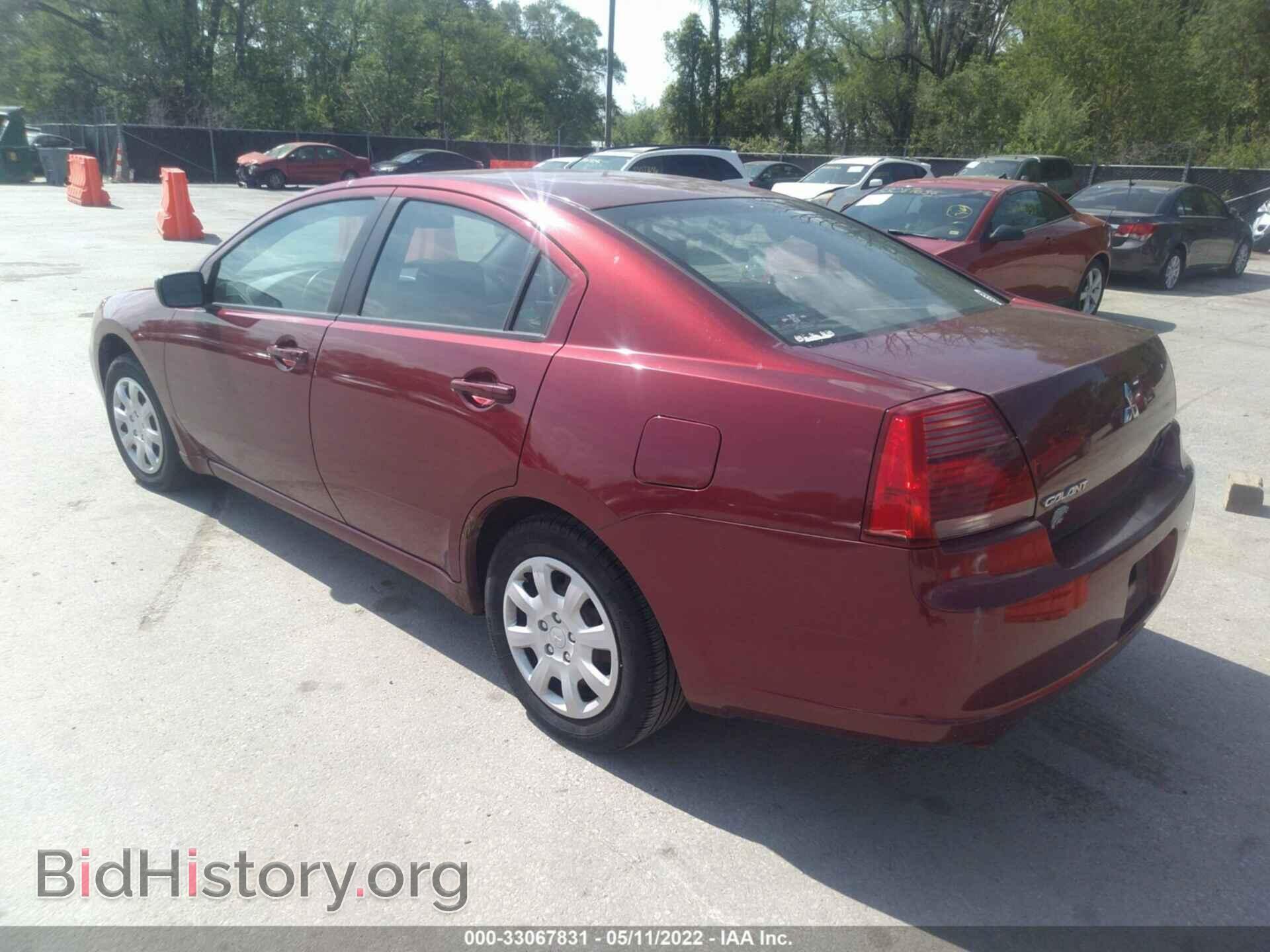 2007 MITSUBISHI GALANT - VIN: 4A3AB36F17E082634 - Фото 3