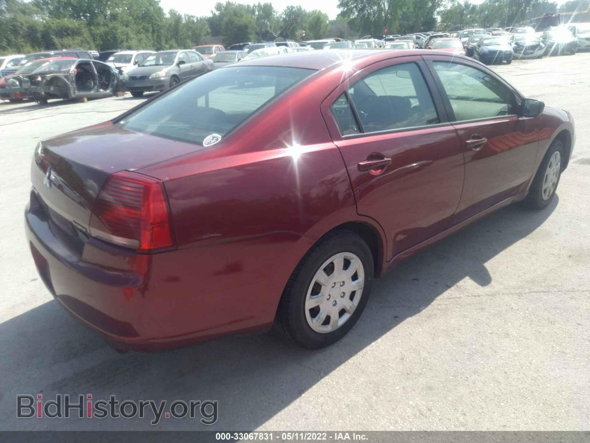 2007 MITSUBISHI GALANT - VIN: 4A3AB36F17E082634 - Фото 4