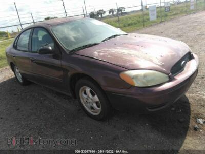2006 Ford TAURUS SE, красный — VIN 1FAFP53U26A191981, IAAI