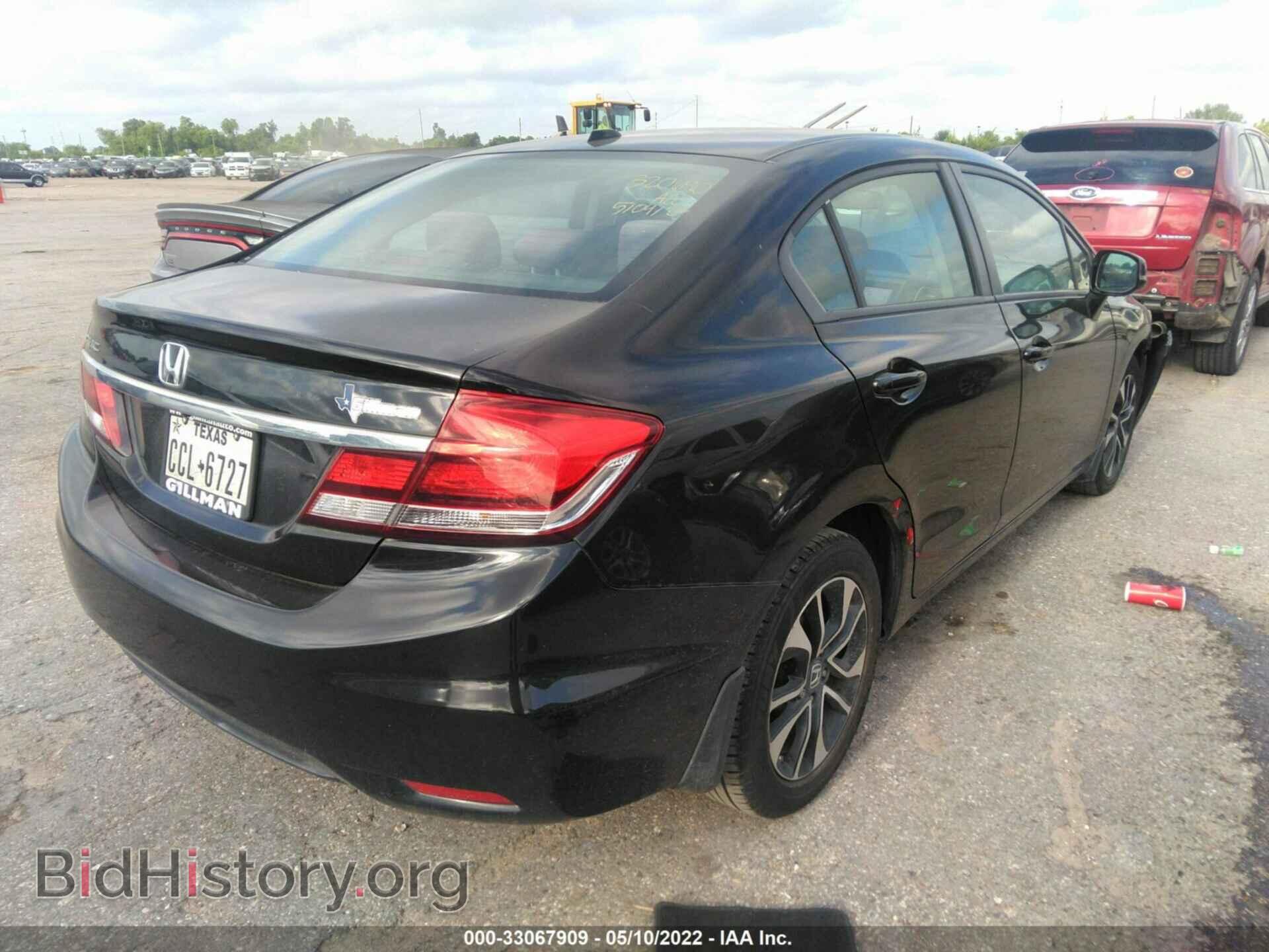 2013 HONDA CIVIC SDN - VIN: 19XFB2F80DE020324 - Фото 4