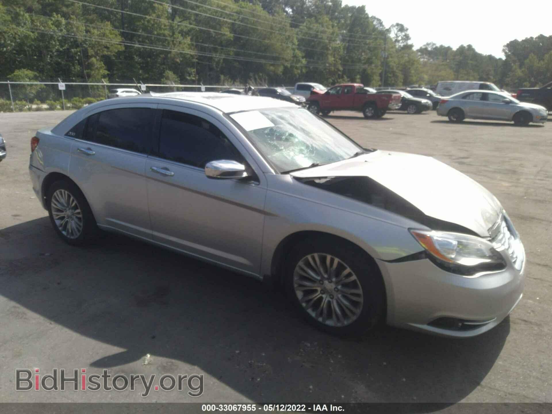 Фотография 1C3CCBCB2CN293022 - CHRYSLER 200 2012