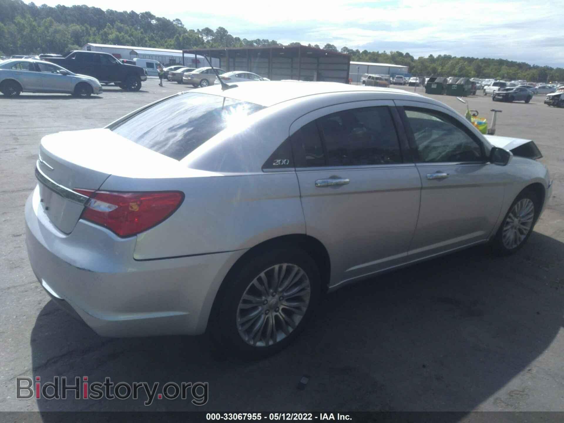 2012 CHRYSLER 200 - VIN: 1C3CCBCB2CN293022 - Фото 4