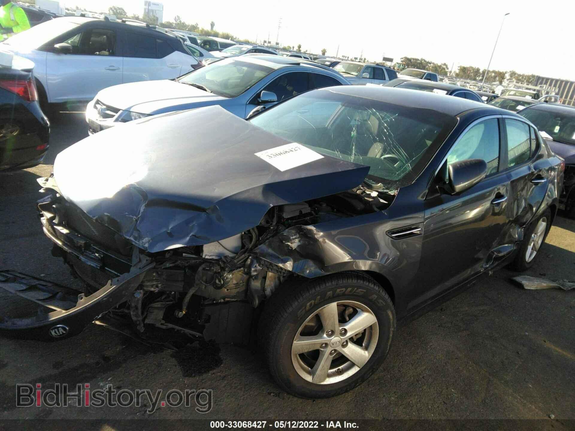2015 KIA OPTIMA - VIN: KNAGM4A76F5621810 - Фото 2