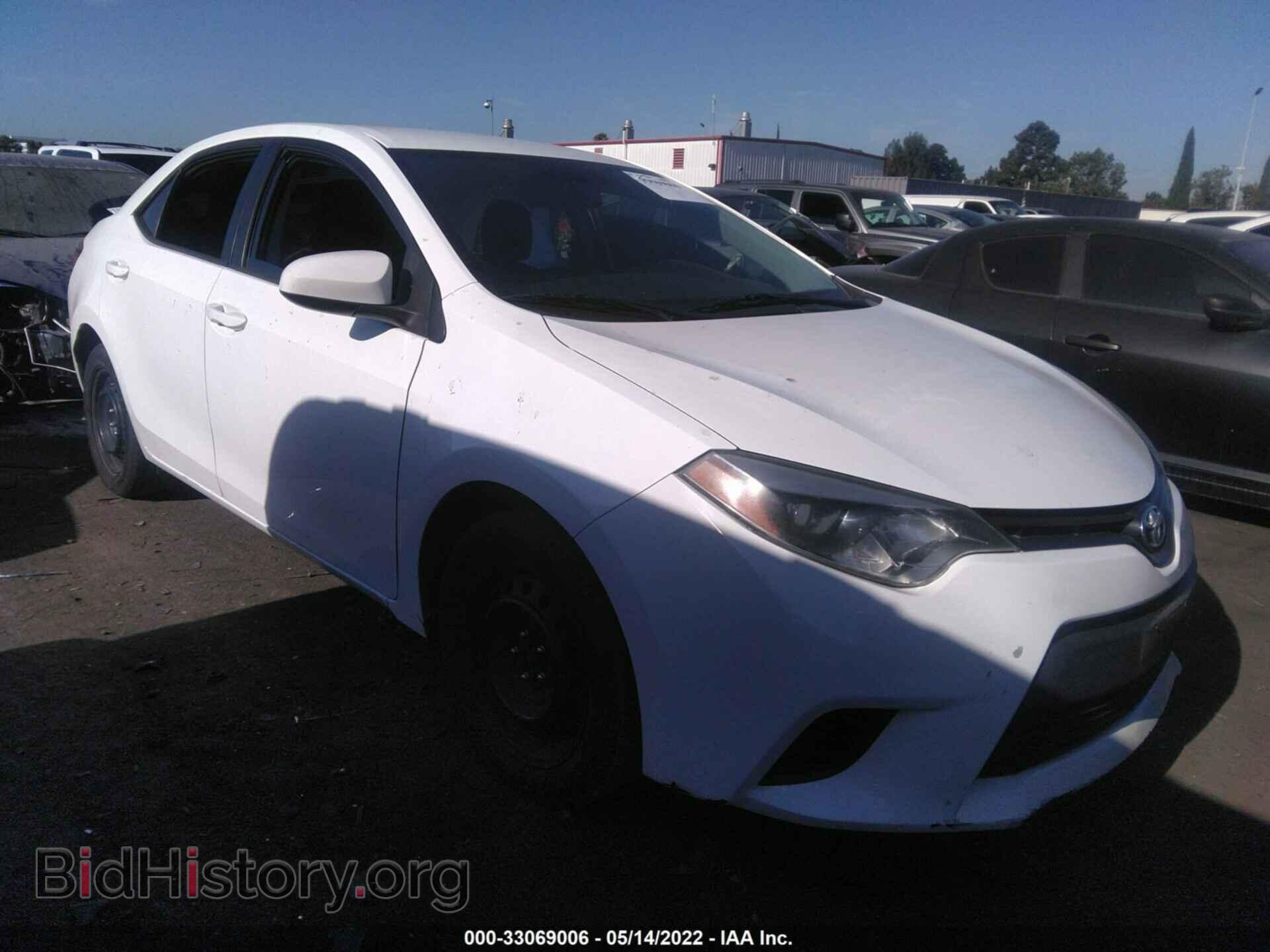 Фотография 5YFBURHE3EP089058 - TOYOTA COROLLA 2014