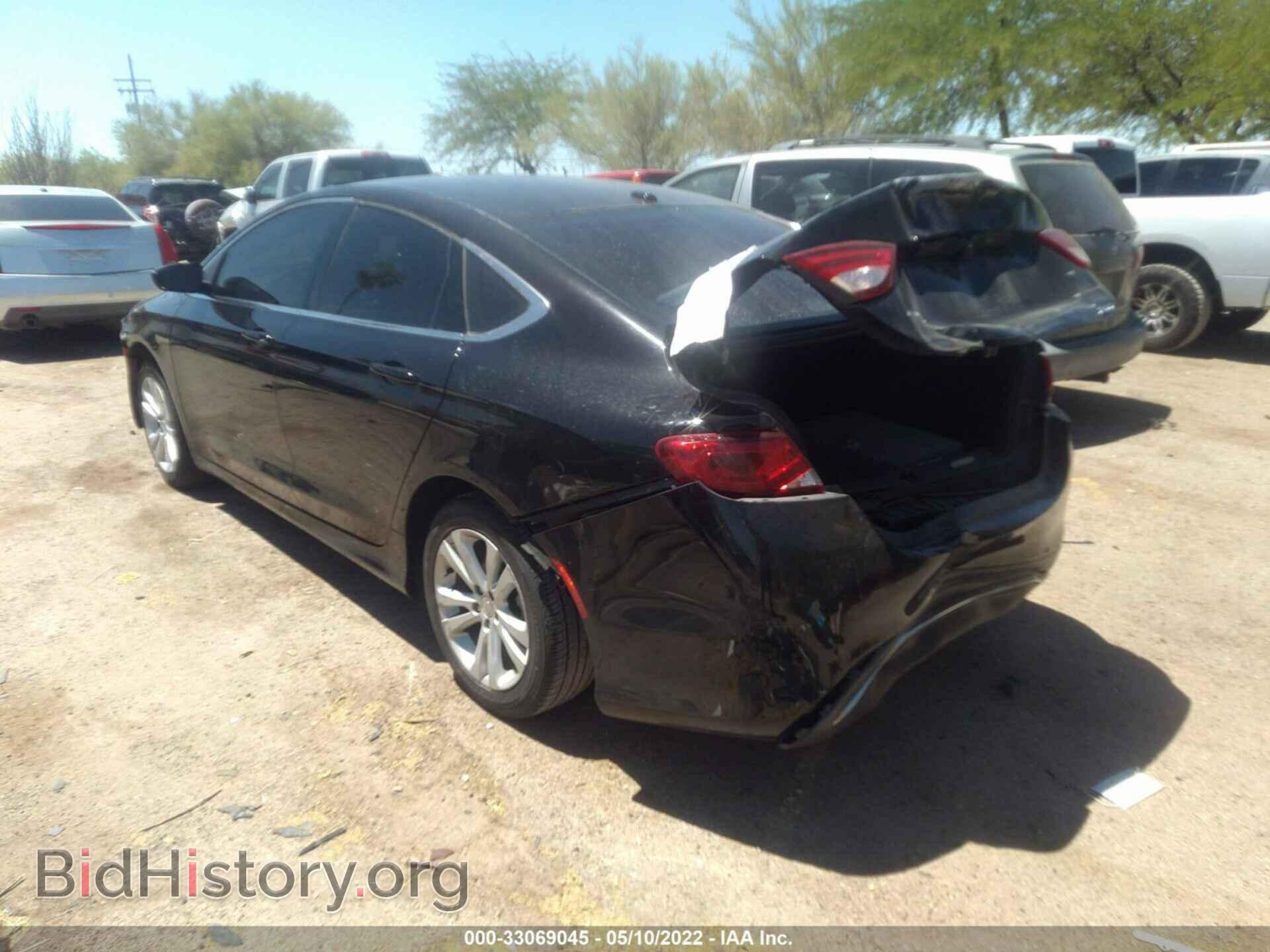 2016 CHRYSLER 200 - VIN: 1C3CCCAB2GN106540 - Фото 3