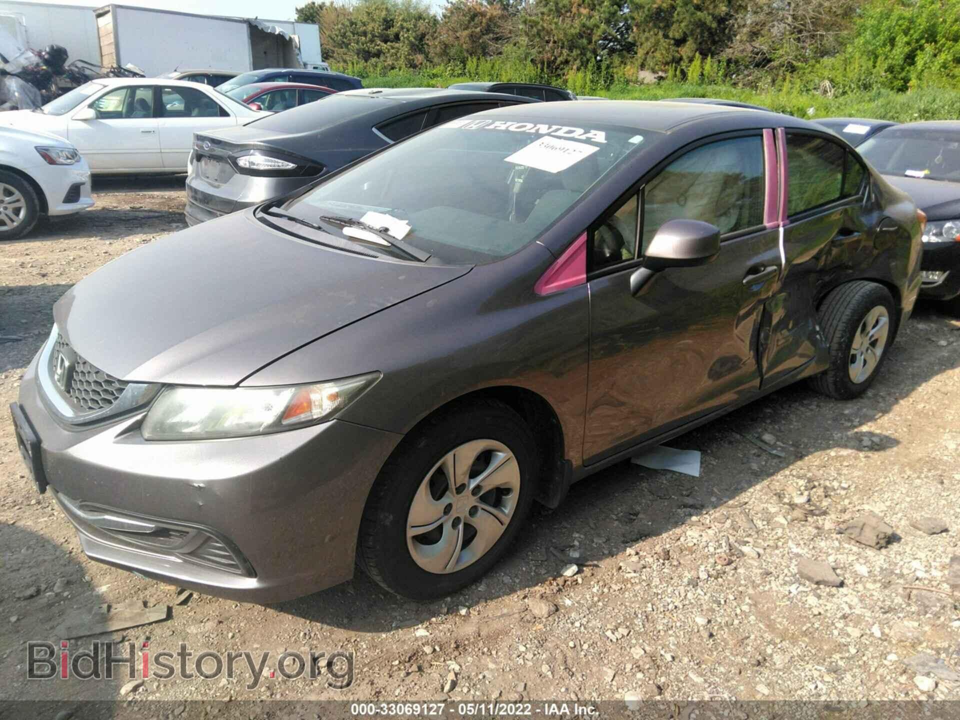2013 HONDA CIVIC SDN - VIN: 19XFB2F52DE021268 - Фото 2
