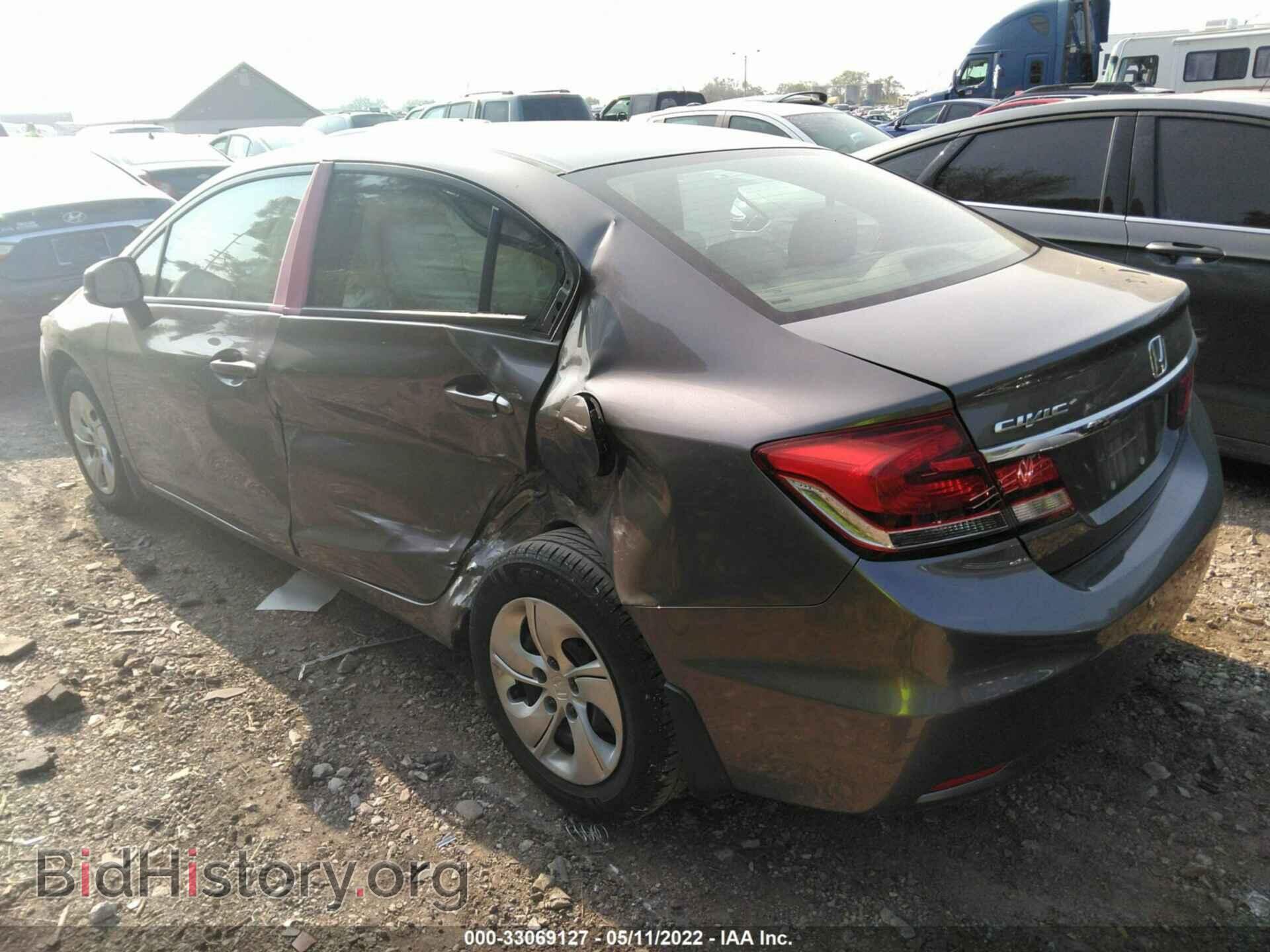 2013 HONDA CIVIC SDN - VIN: 19XFB2F52DE021268 - Фото 3