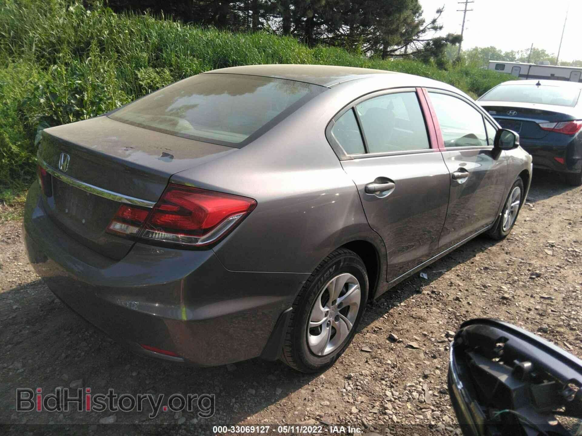 2013 HONDA CIVIC SDN - VIN: 19XFB2F52DE021268 - Фото 4