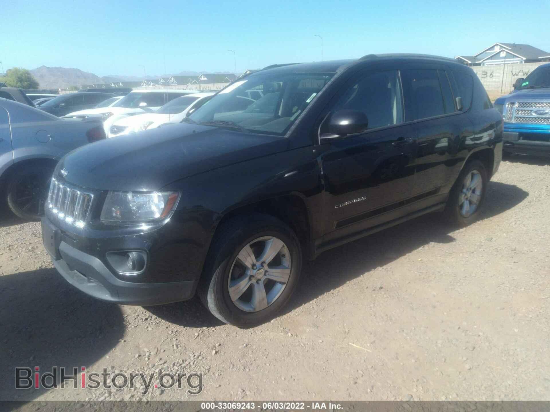 2015 JEEP COMPASS - VIN: 1C4NJCBB8FD401624 - Фото 2