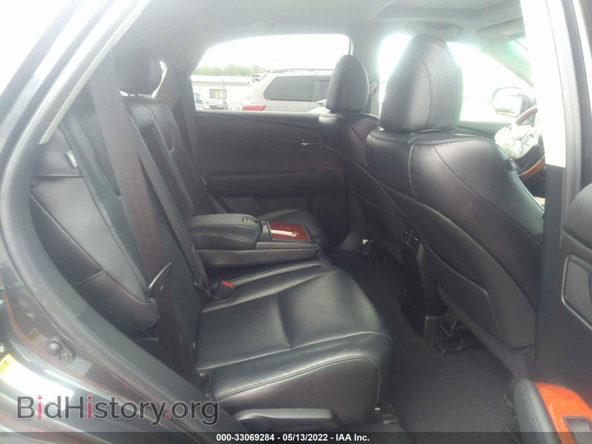 2011 LEXUS RX 350 - VIN: 2T2BK1BA2BC098287 - Фото 8
