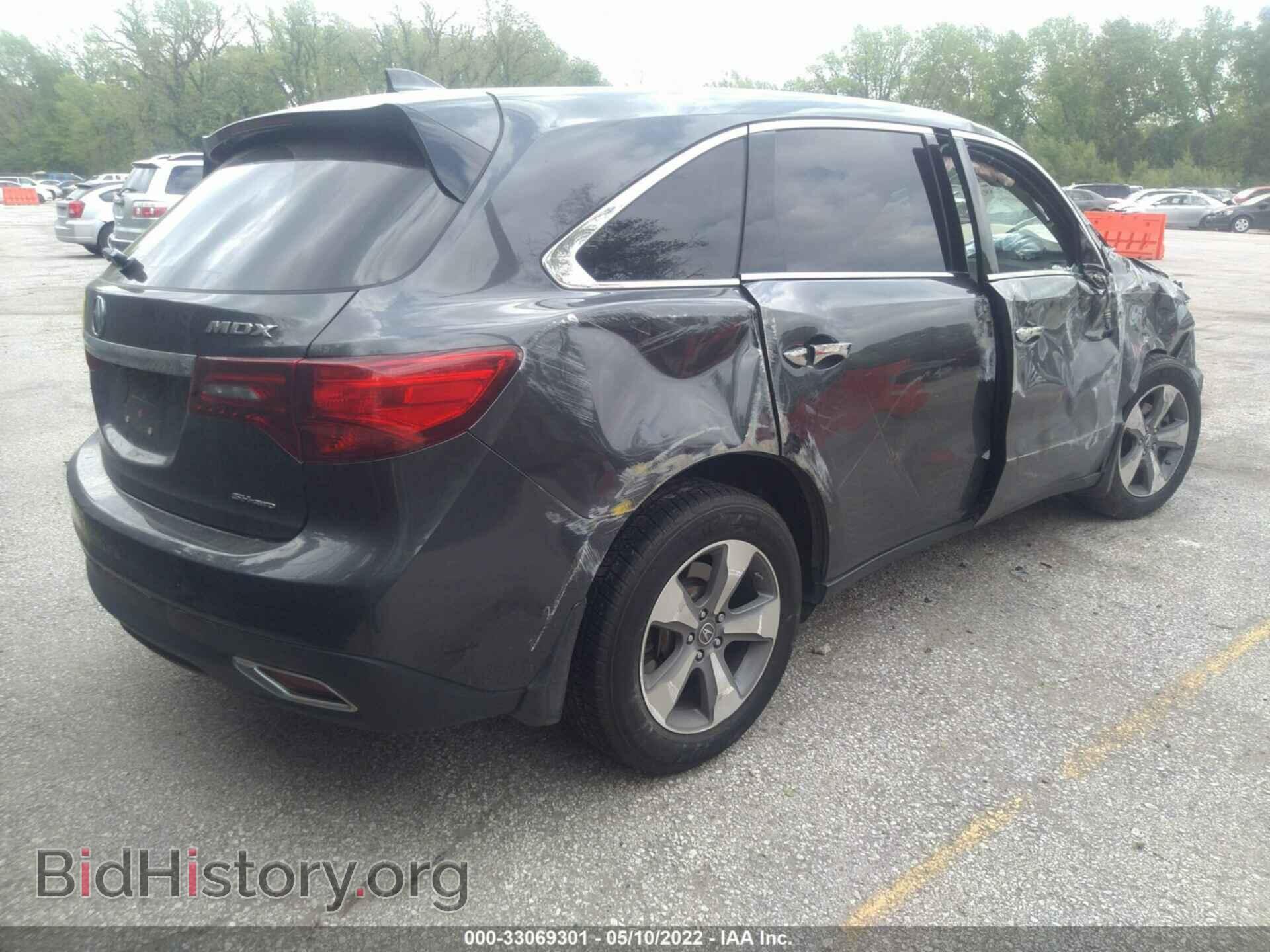 2016 ACURA MDX - VIN: 5FRYD4H24GB008505 - Фото 4