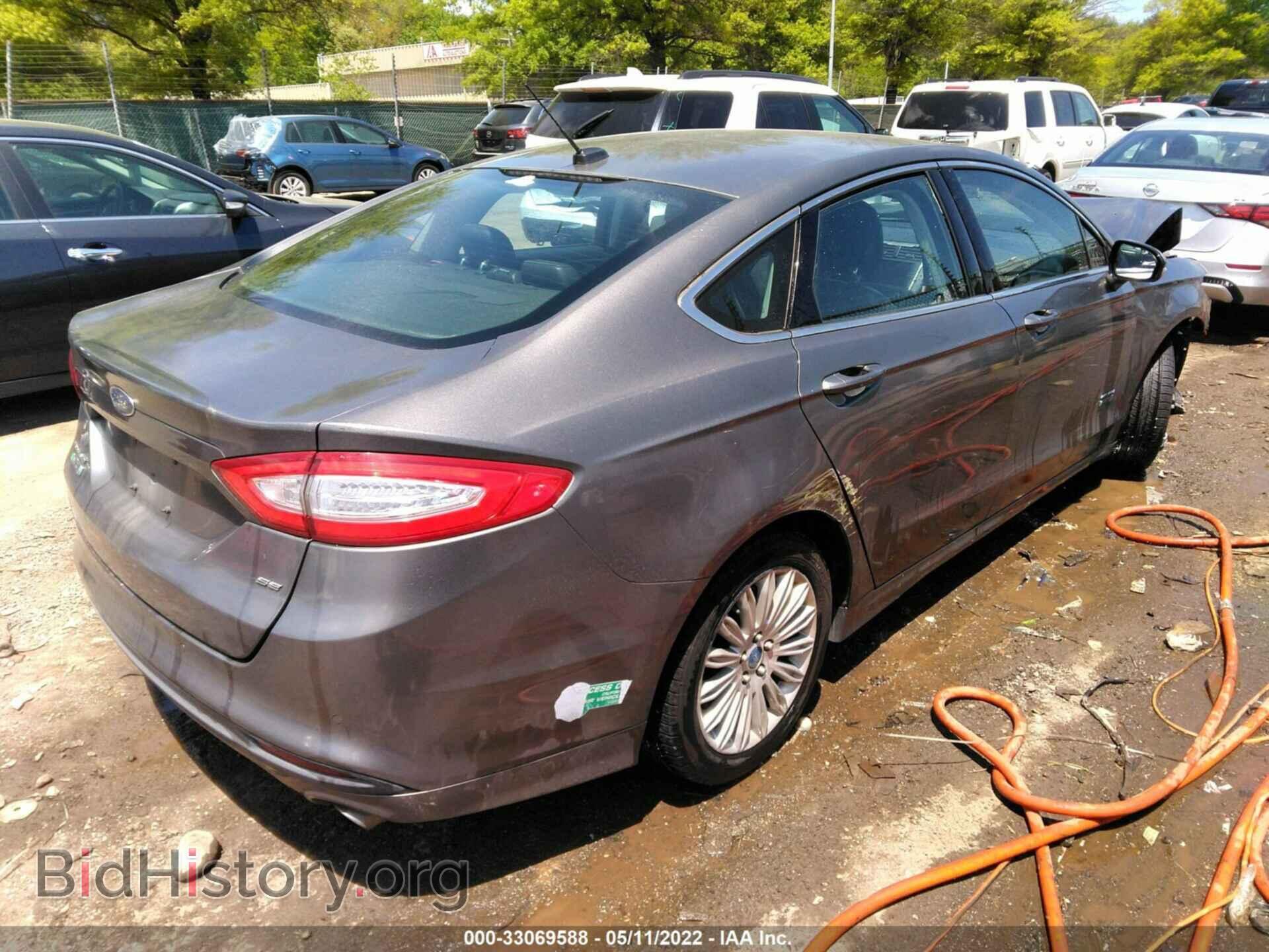 2013 FORD FUSION ENERGI - VIN: 3FA6P0PU1DR242371 - Фото 4