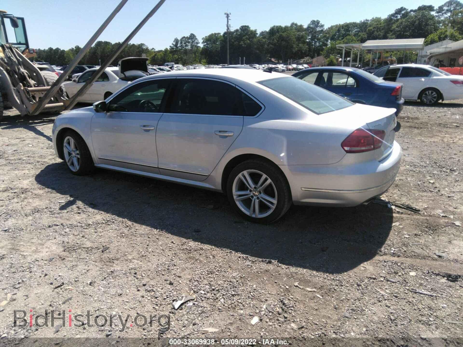 2013 VOLKSWAGEN PASSAT - VIN: 1VWCN7A3XDC129624 - Фото 3