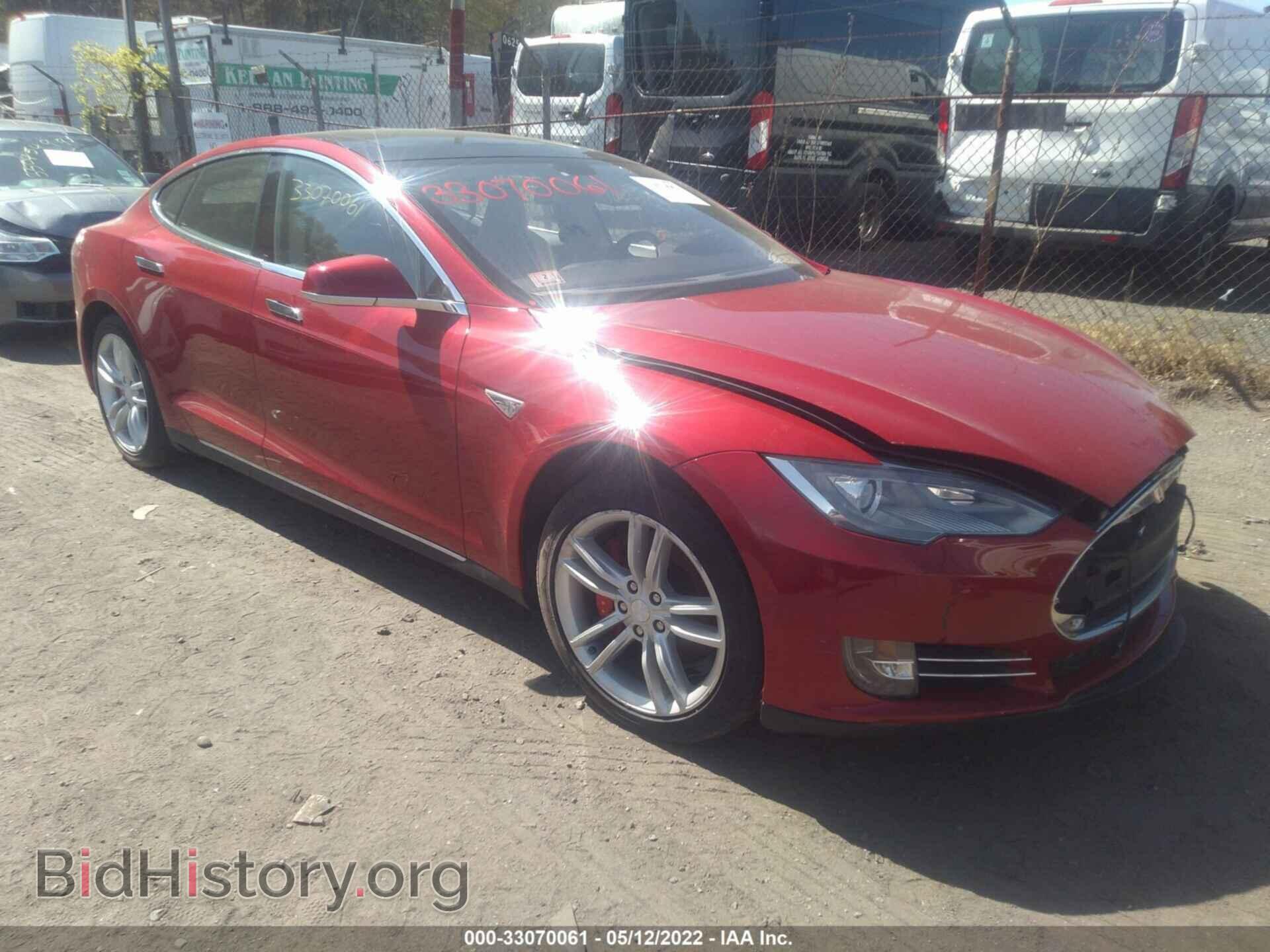 Photo 5YJSA1H11EFP42165 - TESLA MODEL S 2014