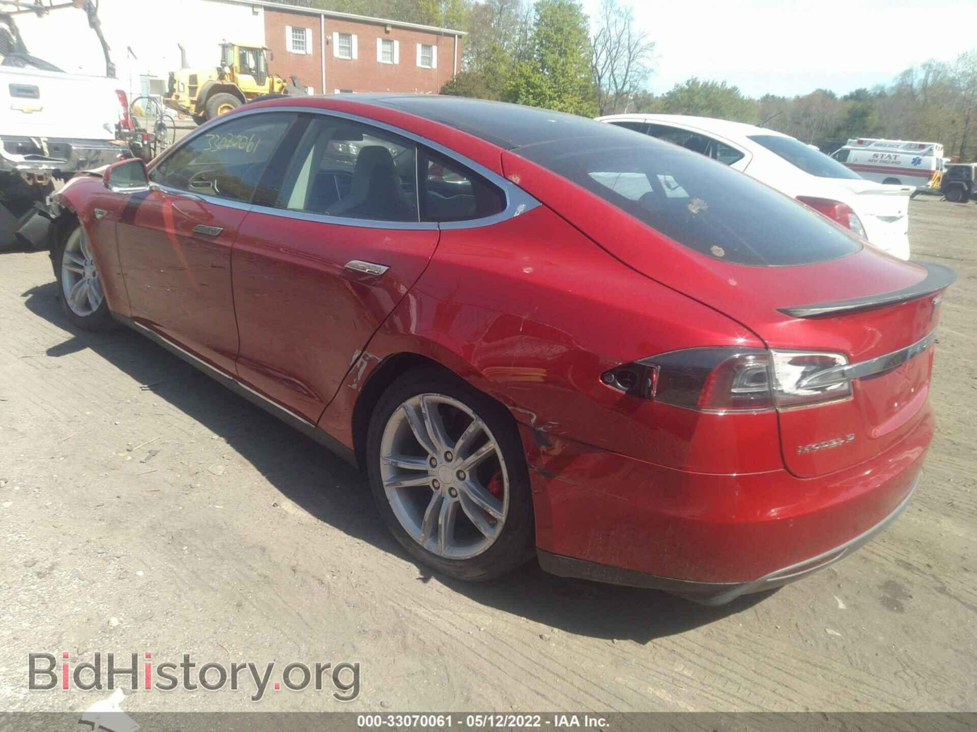 2014 TESLA MODEL S - VIN: 5YJSA1H11EFP42165 - Фото 3