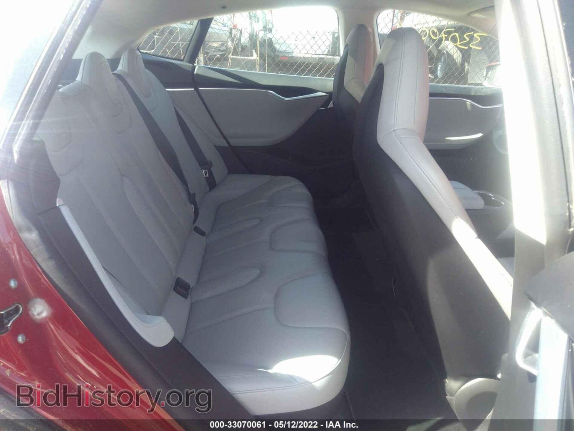 2014 TESLA MODEL S - VIN: 5YJSA1H11EFP42165 - Фото 8