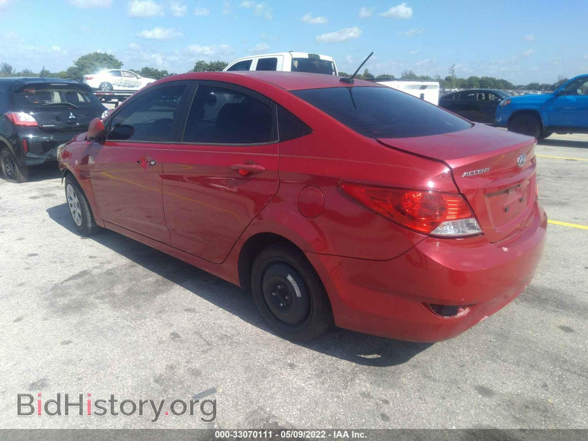 2013 HYUNDAI ACCENT - VIN: KMHCT4AEXDU276444 - Фото 3