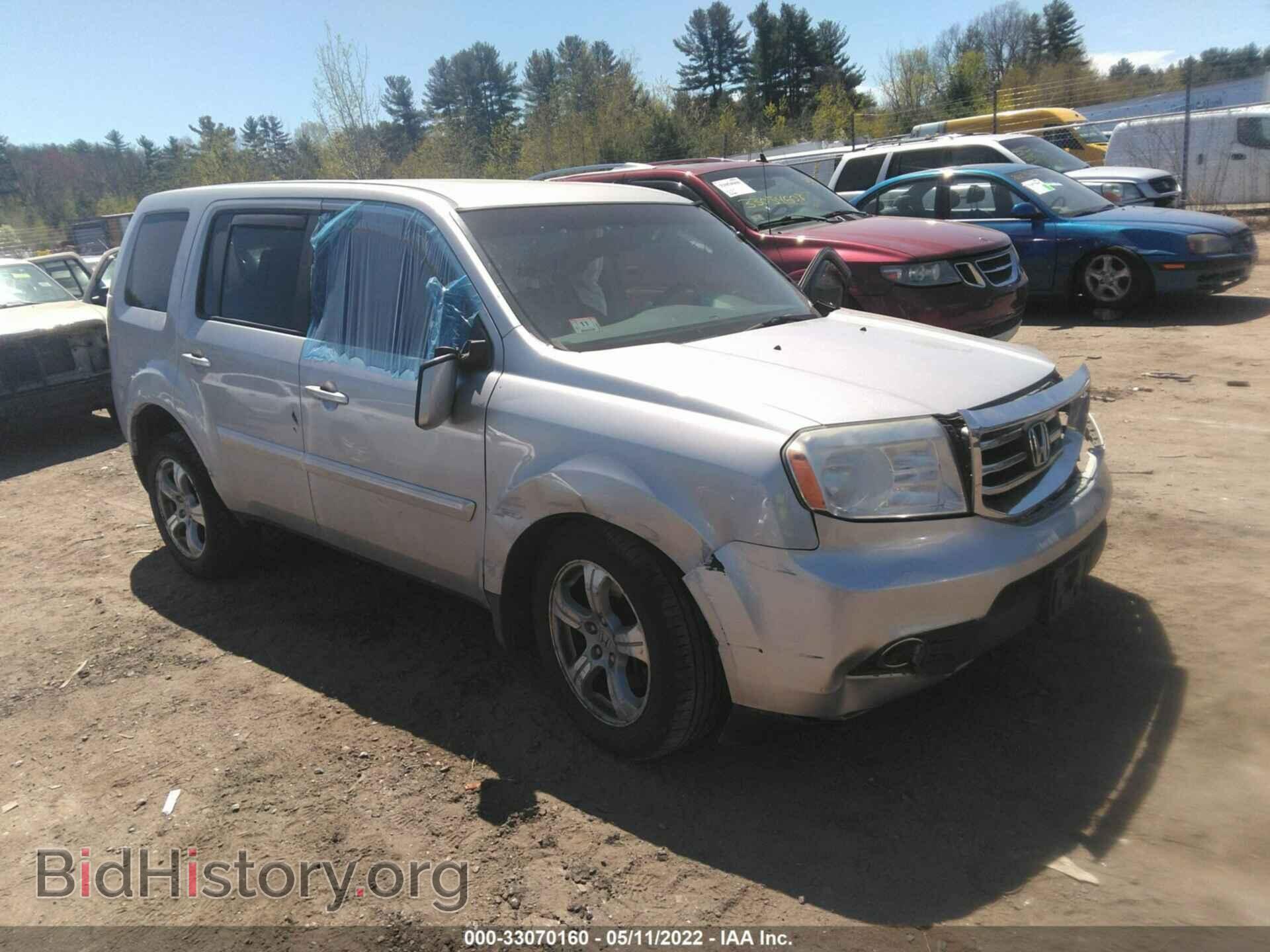 Фотография 5FNYF4H49CB044486 - HONDA PILOT 2012
