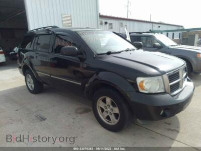 2007 Dodge DURANGO SLT, черный — VIN 1D8HB48P97F574823, IAAI