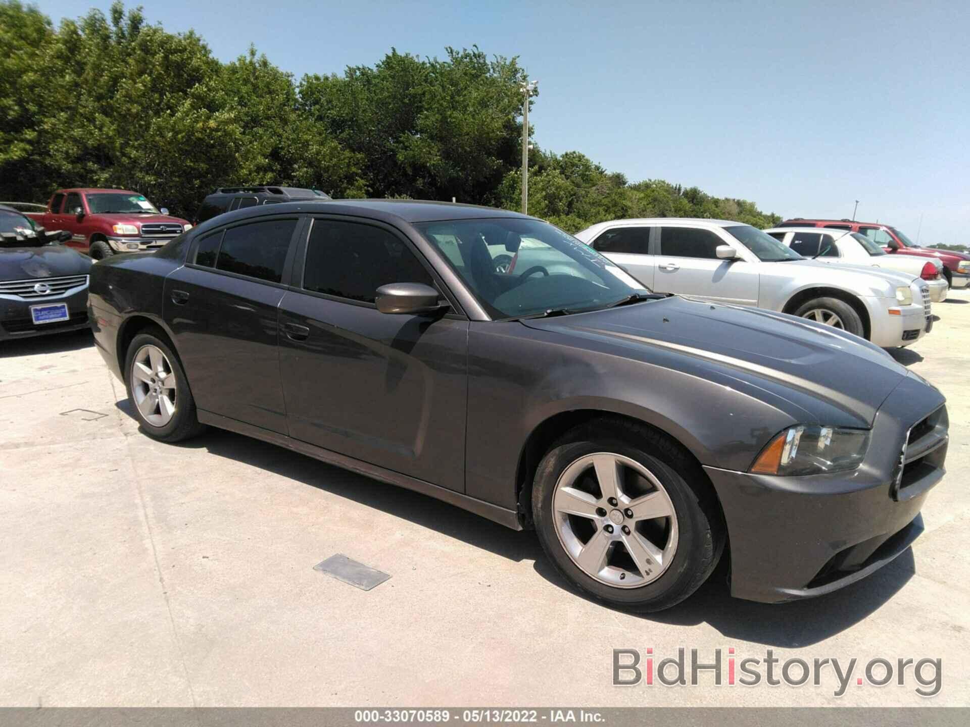 Photo 2C3CDXHG5DH614754 - DODGE CHARGER 2013