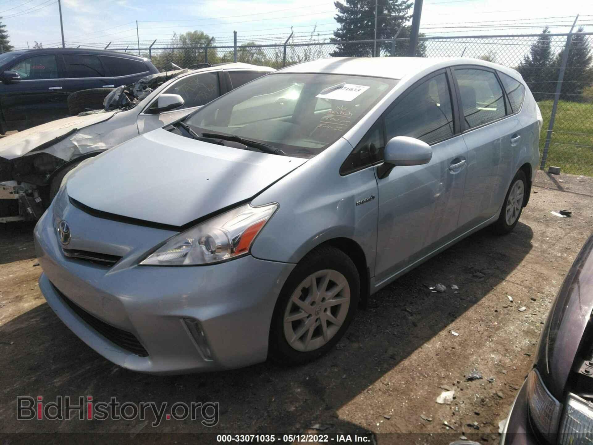 2012 TOYOTA PRIUS V - VIN: JTDZN3EU4C3064972 - Фото 2