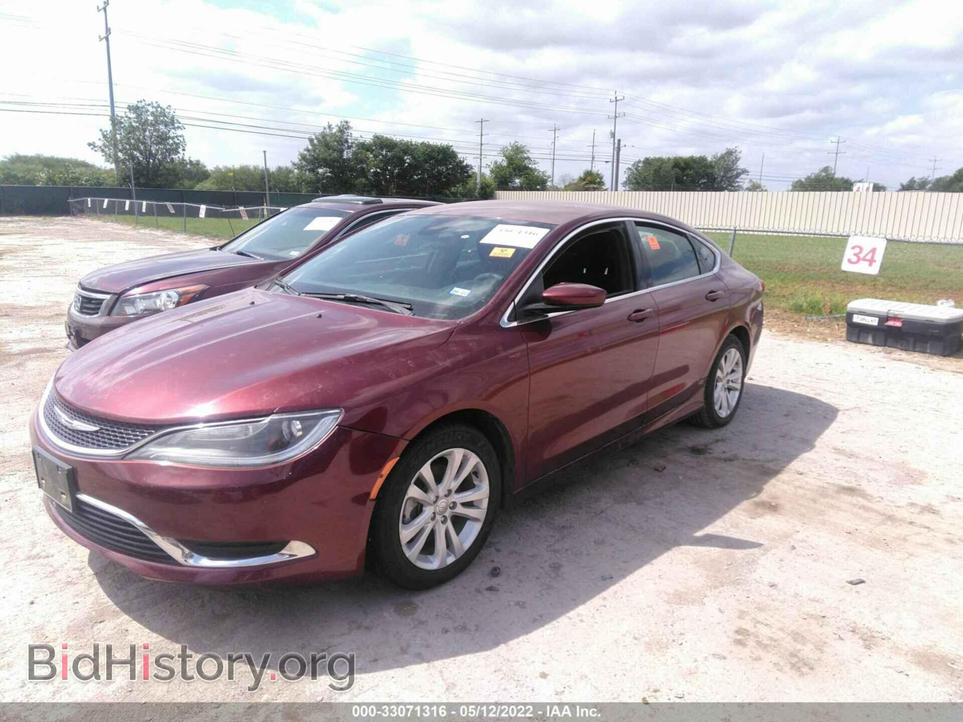 2015 CHRYSLER 200 - VIN: 1C3CCCAB9FN661872 - Фото 2
