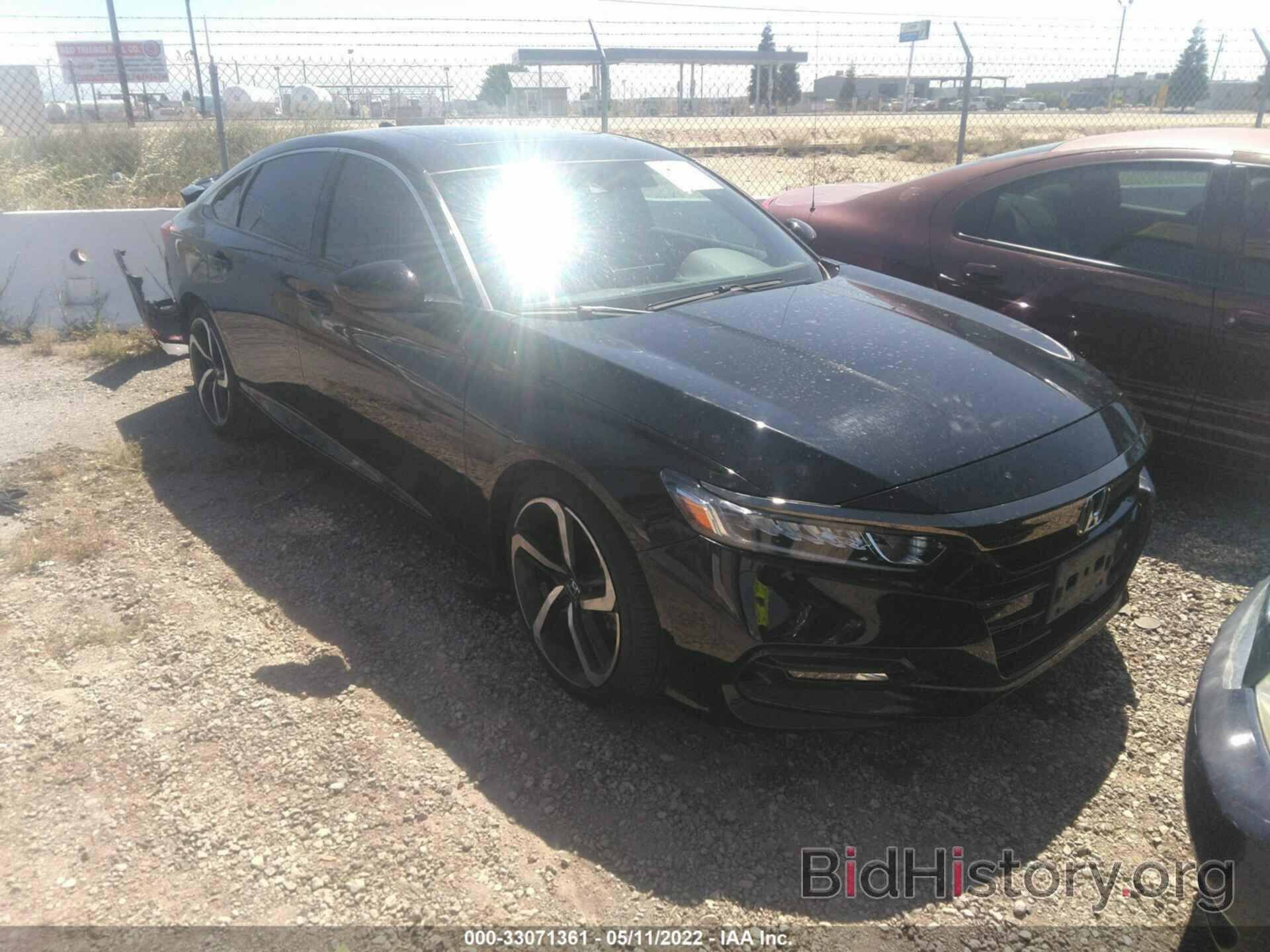 Photo 1HGCV2F34LA012406 - HONDA ACCORD SEDAN 2020