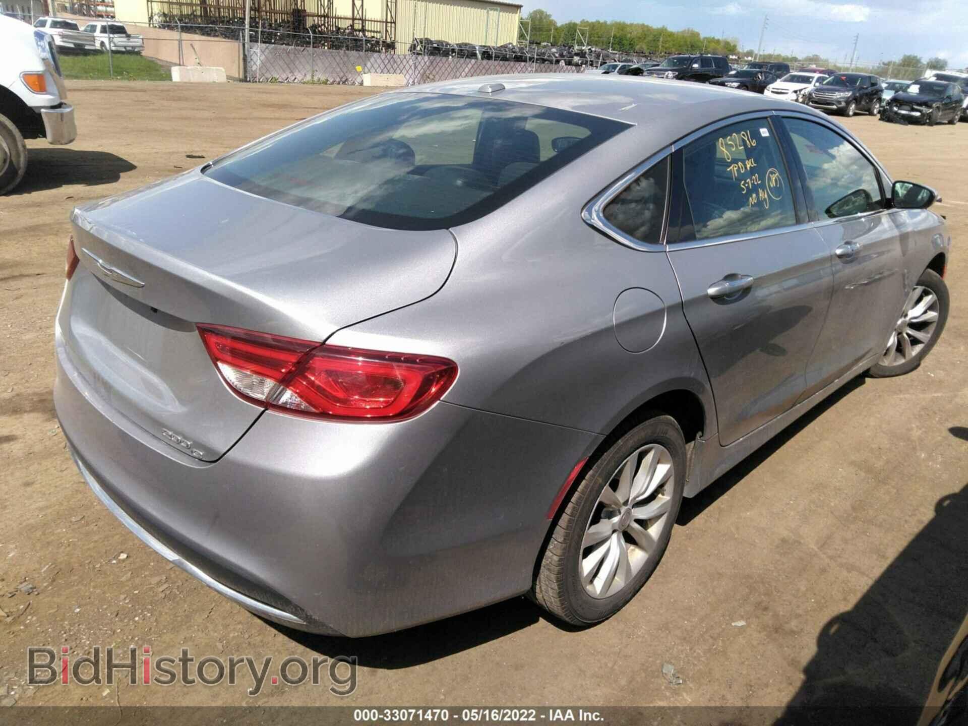 2015 CHRYSLER 200 - VIN: 1C3CCCCB7FN612067 - Фото 4