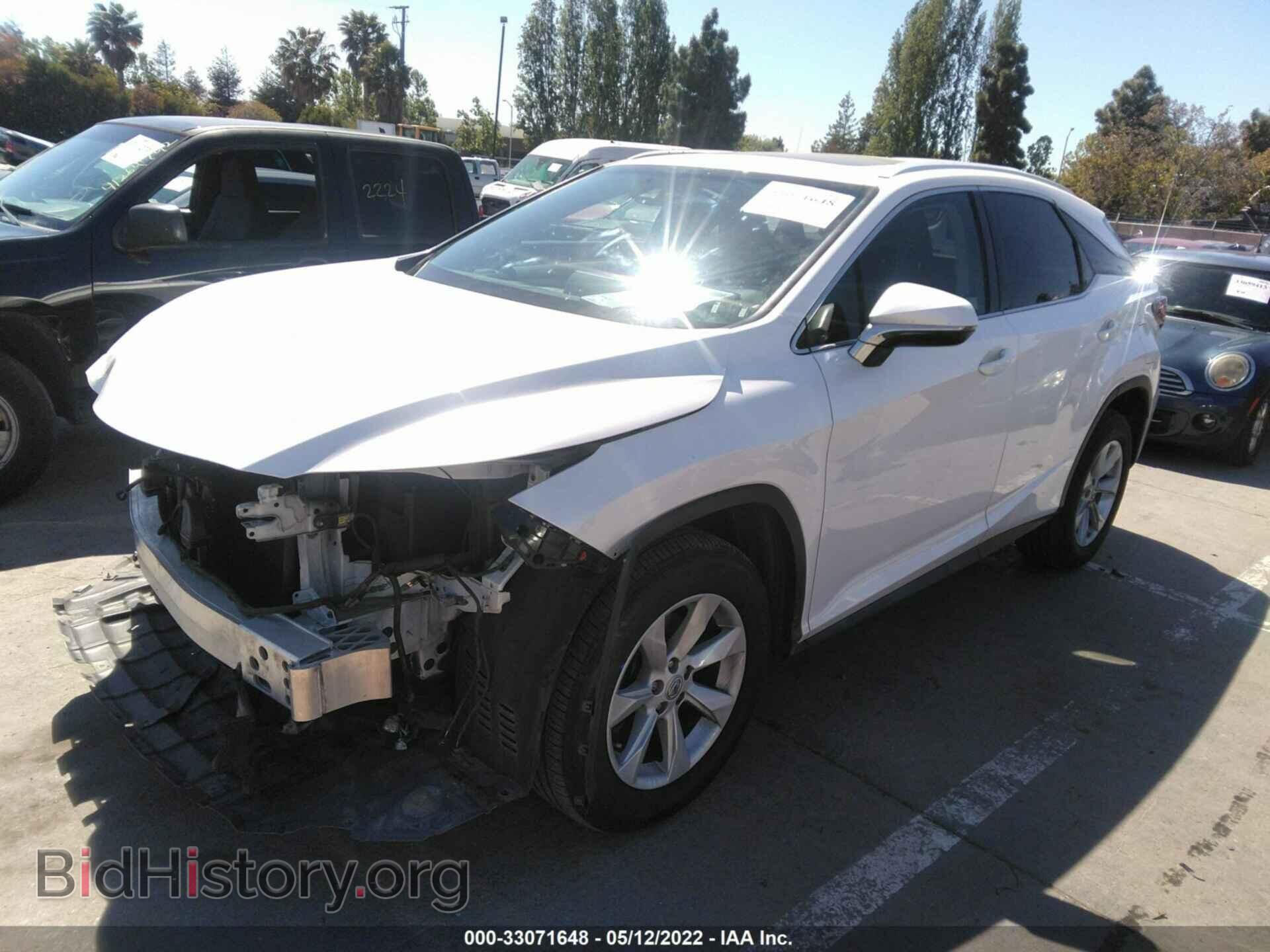 2017 LEXUS RX - VIN: 2T2BZMCA0HC130951 - Фото 2