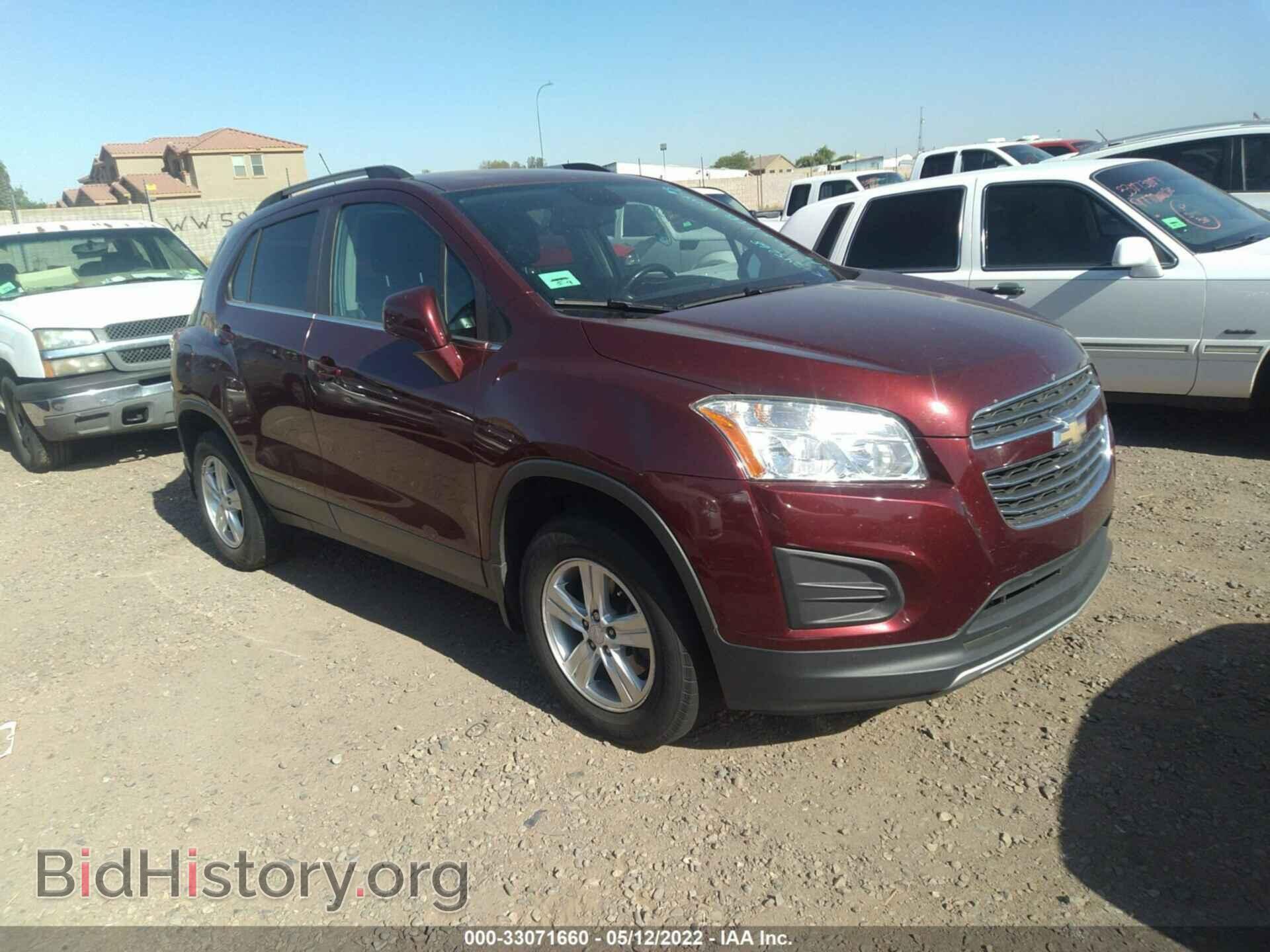 Фотография 3GNCJPSB7GL245268 - CHEVROLET TRAX 2016