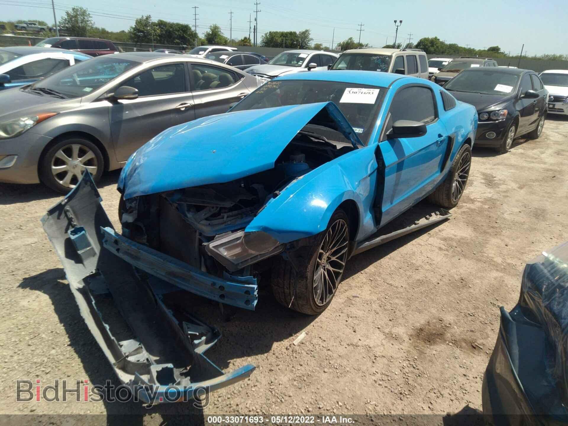 2012 FORD MUSTANG - VIN: 1ZVBP8AM7C5247346 - Фото 2
