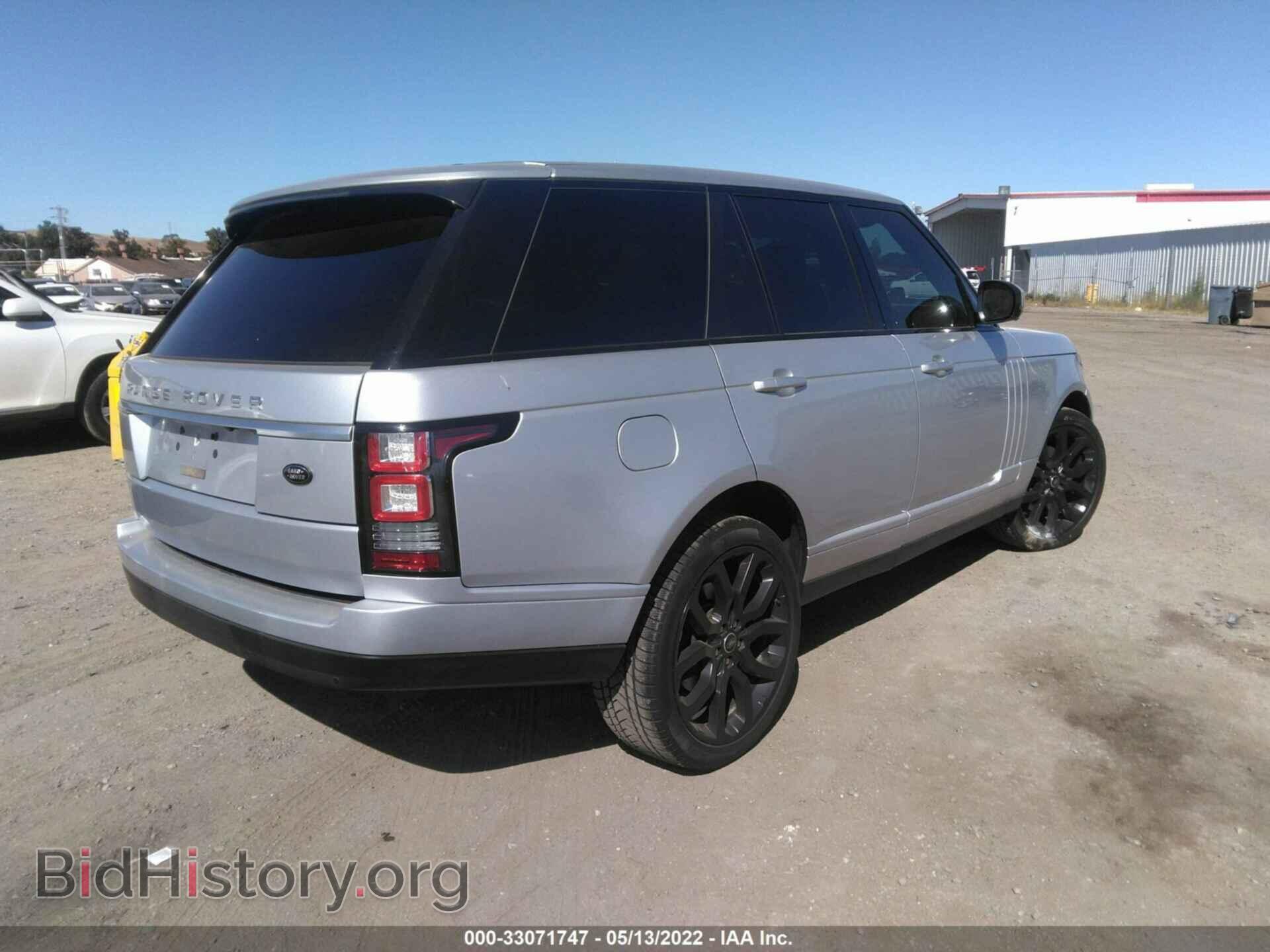 2014 LAND ROVER RANGE ROVER - VIN: SALGR2VF6EA127617 - Фото 4